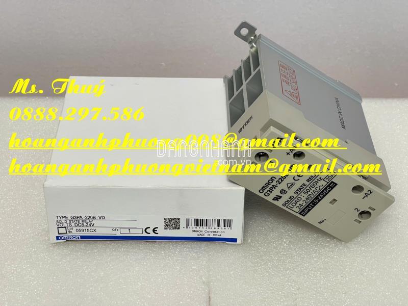 Omron G3PA-220B-VD - Rờ le bán dẫn - Hàng nhập 