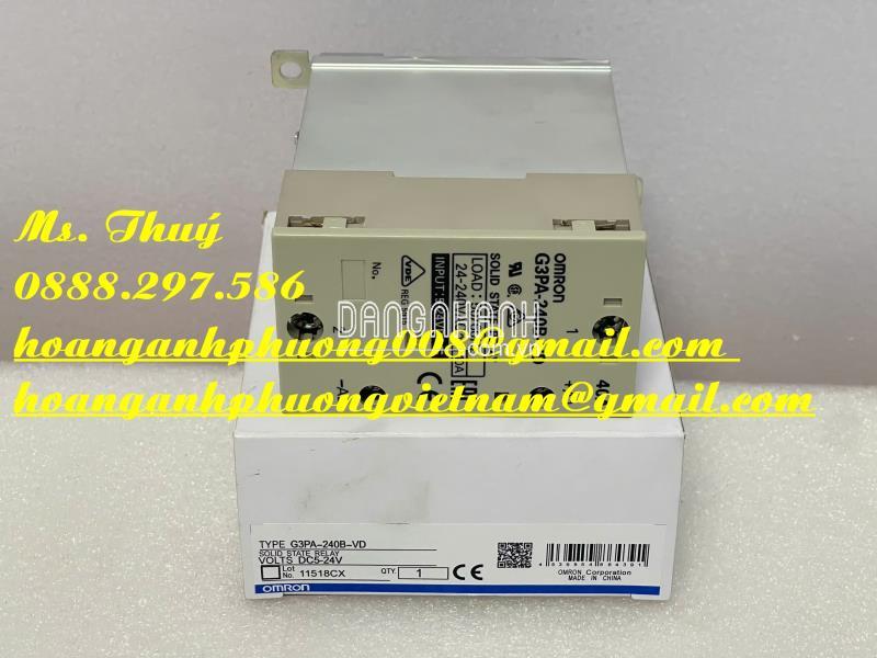 Omron giá tốt - Rơ le bán dẫn G3PA-240B-VD - Hàng mới