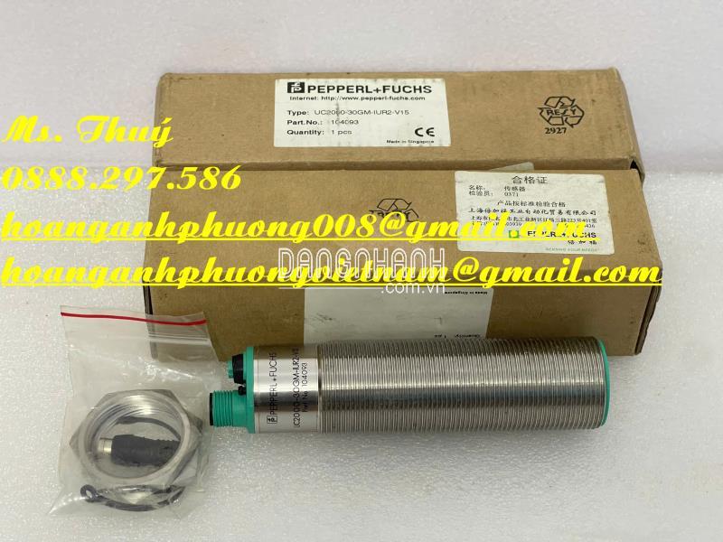Thiết bị giá tốt - Cảm biến Pepperl + Fuchs UC2000-30GM-IUR2-V15