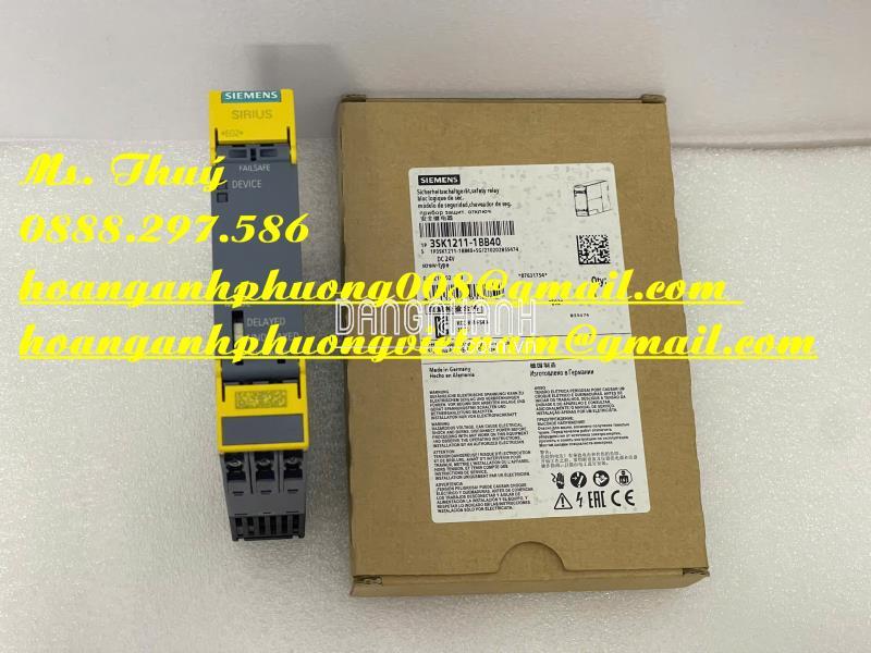 Safety Relay Siemens 3SK1211-1BB40 - Hàng mới 100%