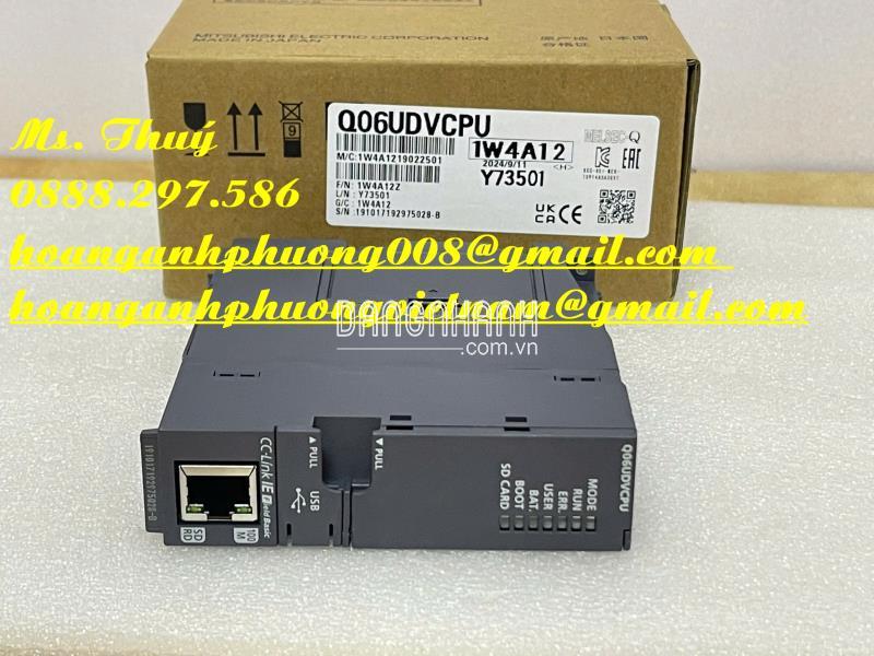 Bộ điều khiển Mitsubishi Q06UDVCPU - BH 12 tháng chính hãng