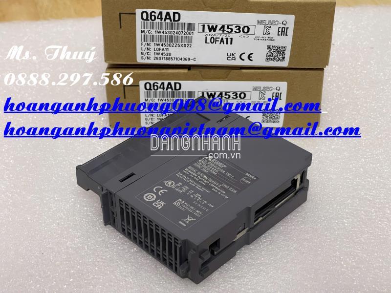 Module dòng Q Series Q64AD - Hàng chuẩn Mitsubishi