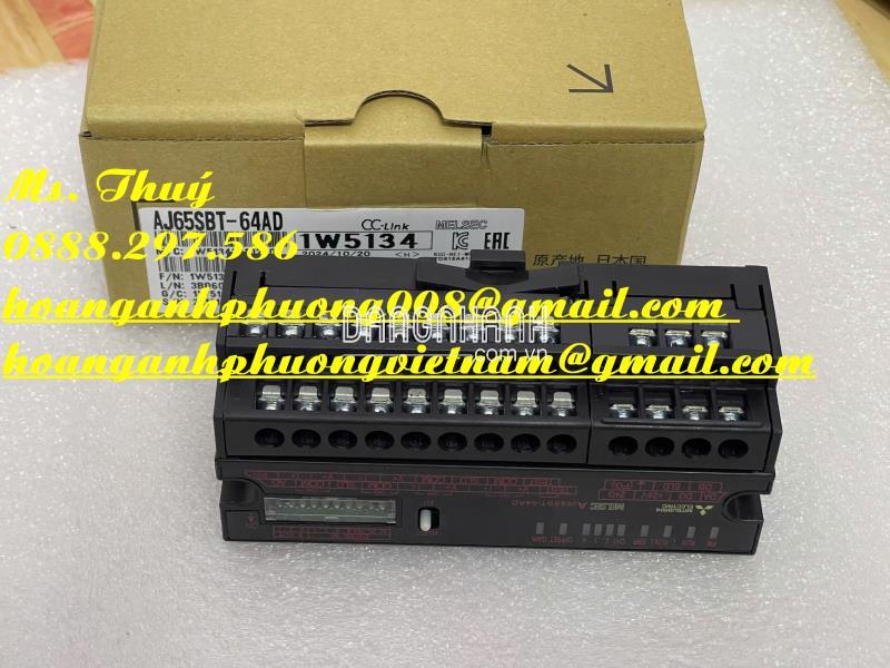 CC-link Mitsubishi AJ65SBT-64AD - New 100%