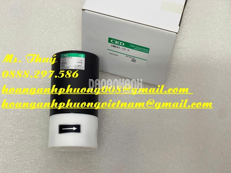 Bình Dương - Phân phối Van CKD EMB41-10-3 giá ưu đãi