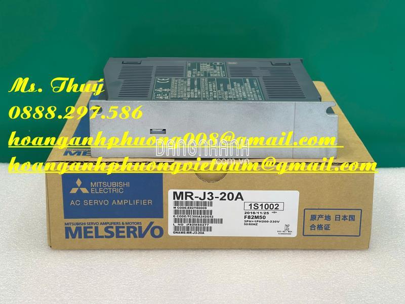 Made in Japan - Bộ điều khiển MR-J2S-20A - Mới 100%