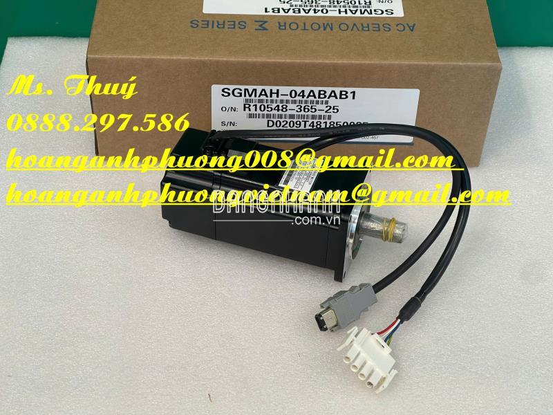 Động cơ servo 400W SGMAH-04ABAB1 - Hàng Yaskawa giá tốt