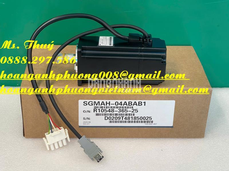 Động cơ servo 400W SGMAH-04ABAB1 - Hàng Yaskawa giá tốt