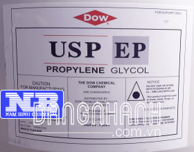 Dung môi PROPYLENE GLYCOL(PG) - 215KG