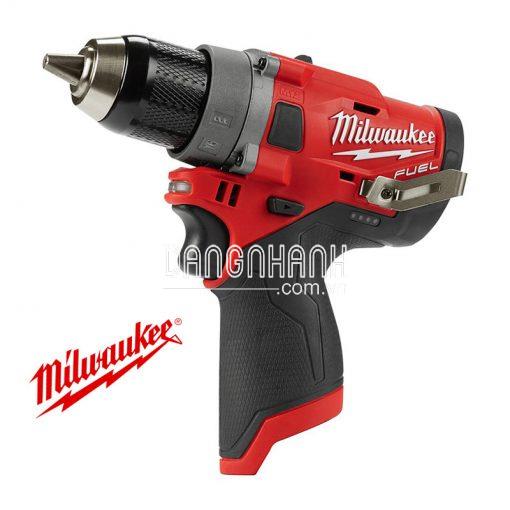 Máy Khoan Động Lực Dùng Pin Milwaukee M12 FPD-0C (Hộp nhựa, Không Pin-Sạc)