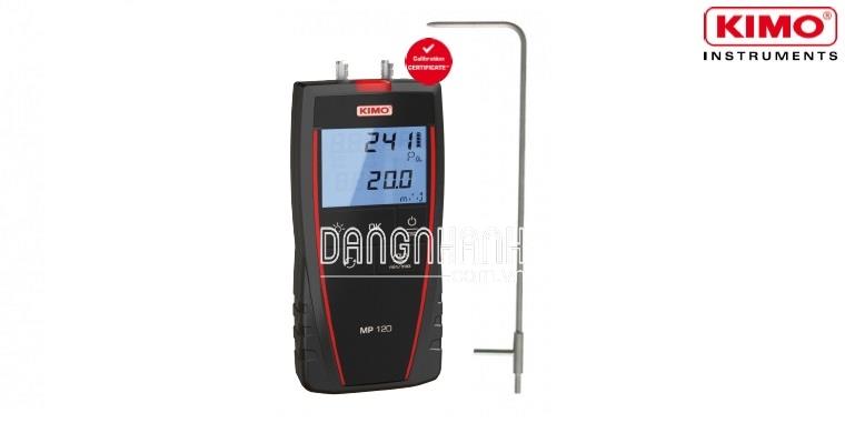 Máy đo áp suất và tốc độ gió Model: MP120