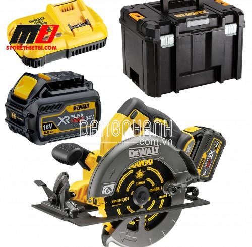 Máy cưa đĩa pin 54V 184mm Dewalt DCS575T1