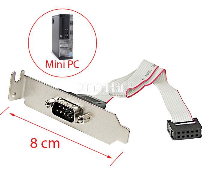 Cáp chuyển 9Pin COM Mainboard ra RS232 Male cho Mini PC