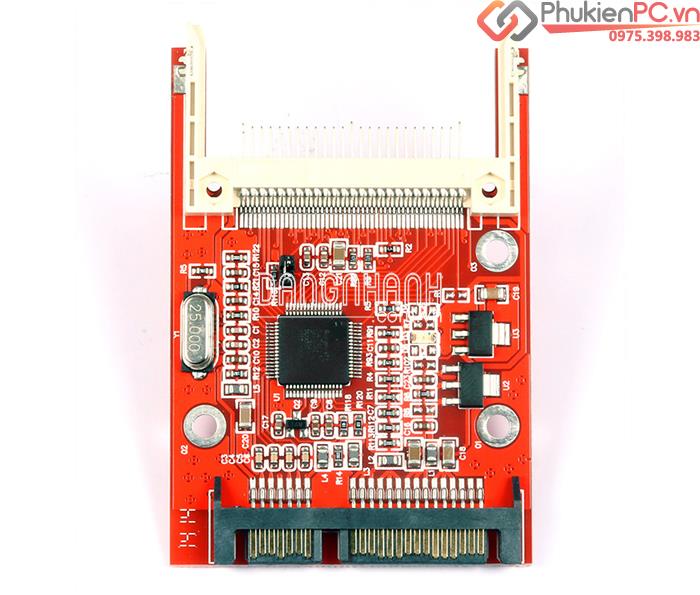 Card chuyển đổi thẻ CF sang SATA JM20330 chip