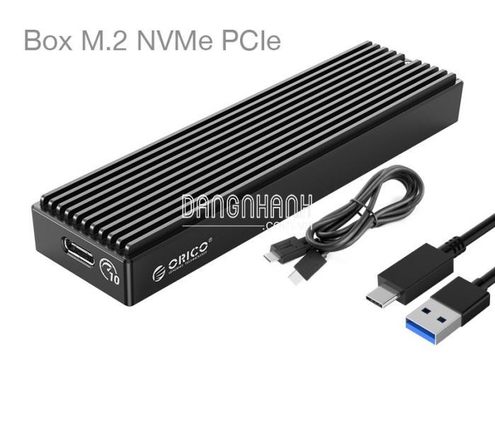 Box SSD M2 NVMe to Type C 10Gbps Orico M2PV-C3, Biến SSD M2 thành ổ cứng di động