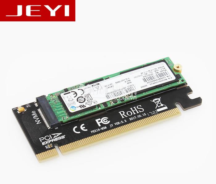 Adapter SSD M2 NVMe PCIe to PCI-E 16X