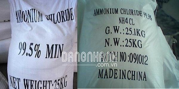 NH4CL (TRUNG QUỐC) – AMMONIUM CHLORIDE – MUỐI LẠNH
