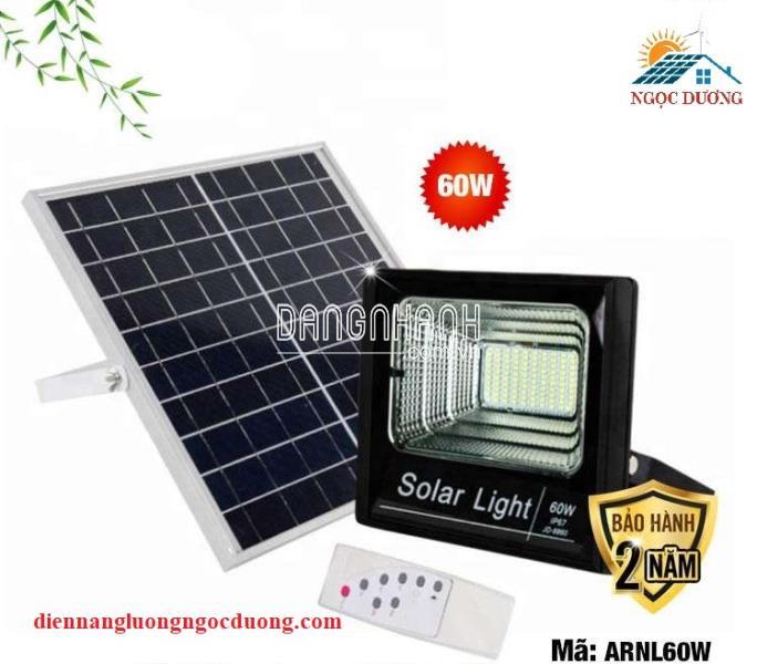 Đèn LED Pha Năng Lượng Mặt Trời 60W