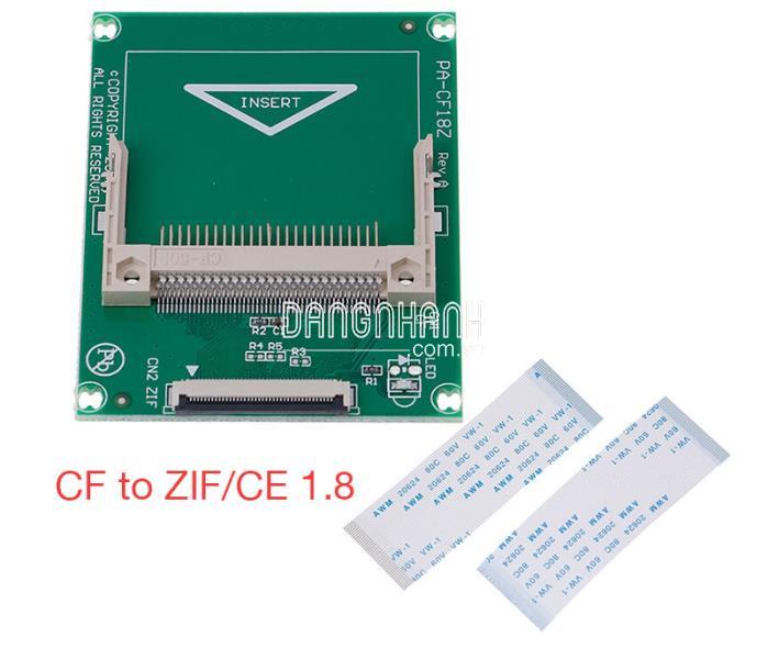 Adapter thẻ nhớ CF sang ZIF/CE 1.8