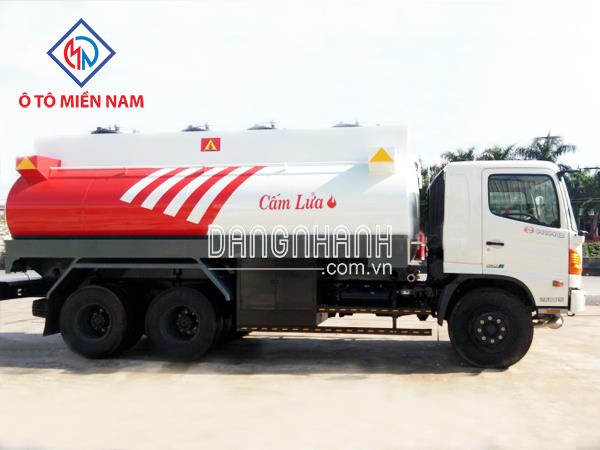 Xe Tải Hino FM8JNSA Bồn Chở Xăng Dầu 18 Khối