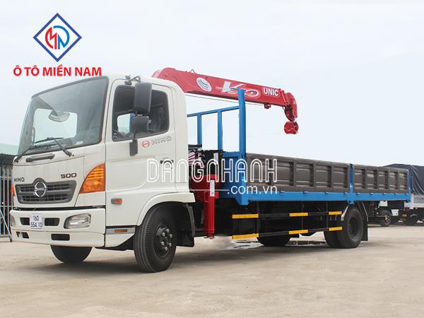 Xe Tải Hino 9.4 Tấn Gắn Cẩu Unic 5 Tấn (FG8JPSB)