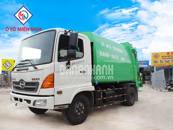 Xe Ép Rác Hino FM8JNSA Tải Trọng 9900 Kg