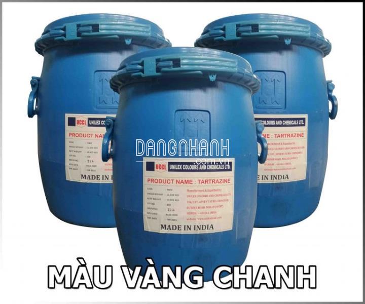 MÀU VÀNG CHANH TARTAZINE YEALLOW