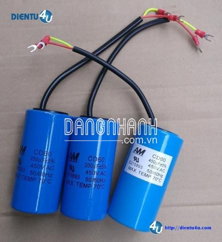 TỤ CD60 500UF 450V