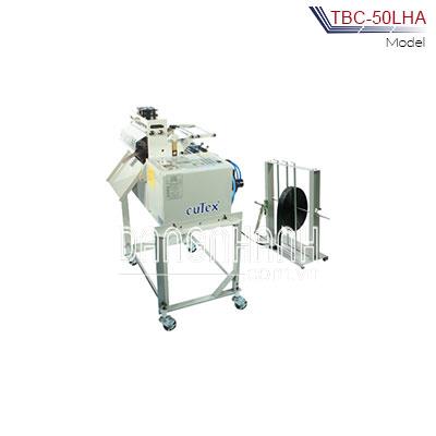 MÁY CẮT DÂY ĐAI THẲNG BẰNG DAO NHIỆT VÀ HƠI TBC-50LHA