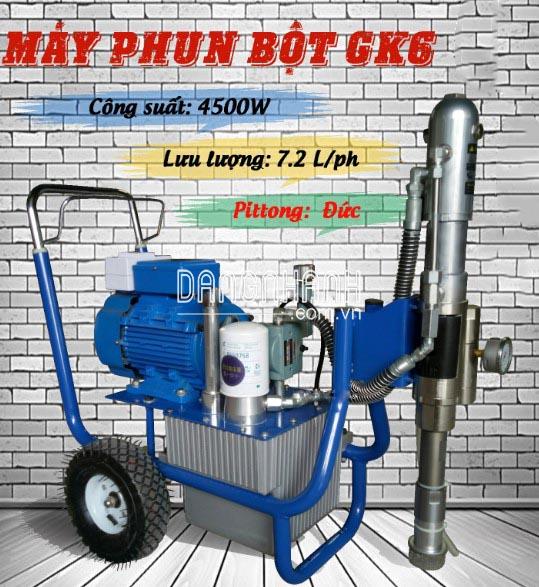 MÁY PHUN BỘT THỦY LỰC Guke-GK6