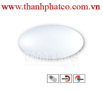 BỘ ĐÈN LED ỐP TRẦN CAO CẤP ĐIỆN QUANG ĐQ LEDCCL02 60DIM (60W 550X127MM ĐIỀU KHIỂN ĐỘ SÁNG VÀ MÀU BẰN