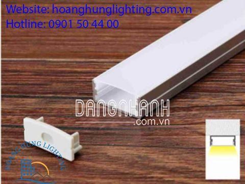 Máng đèn LED thanh nhôm chữ u 2410 cao cấp