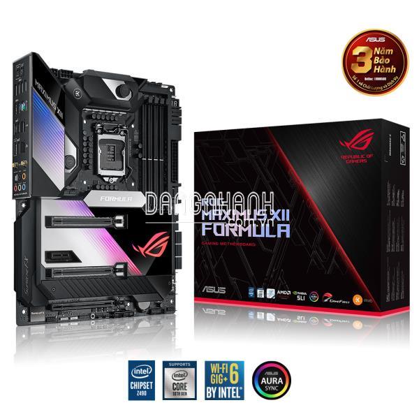 Bo mạch chủ ASUS ROG MAXIMUS XII FORMULA, Z490, WIFi6, LAN 10Gb, AURA Sync