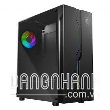 Vỏ Case máy tính MSI MAG VAMPIRIC 010M Mid Tower, có sẵn 1 fan 12CM RGB và Led strip RGB phía trước