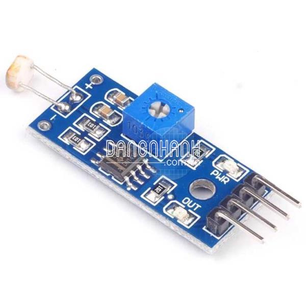 LM393 Cảm Biến Ánh Sáng Quang Trở 4 Chân