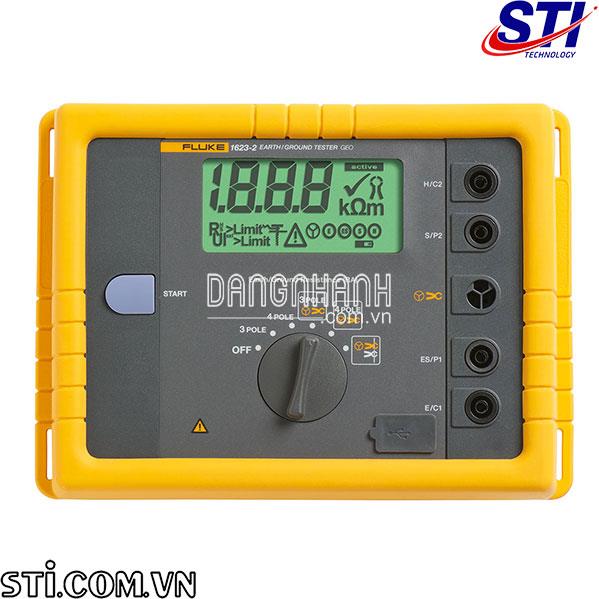 MÁY ĐO ĐIỆN TRỞ ĐẤT FLUKE 1623-2 (3 CỰC, 4 CỰC)