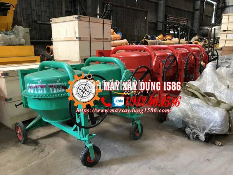 Máy trộn vữa lật nghiêng 200L - 350L