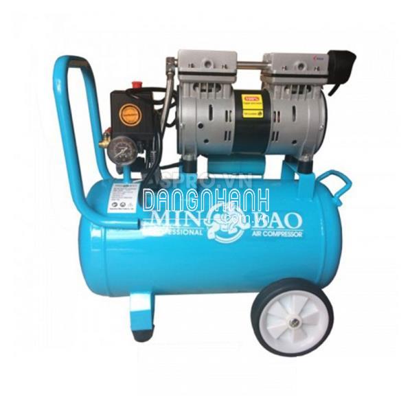 Máy bơm hơi mini không dầu 1HP Minbao MB-024L - Dung tích 24L