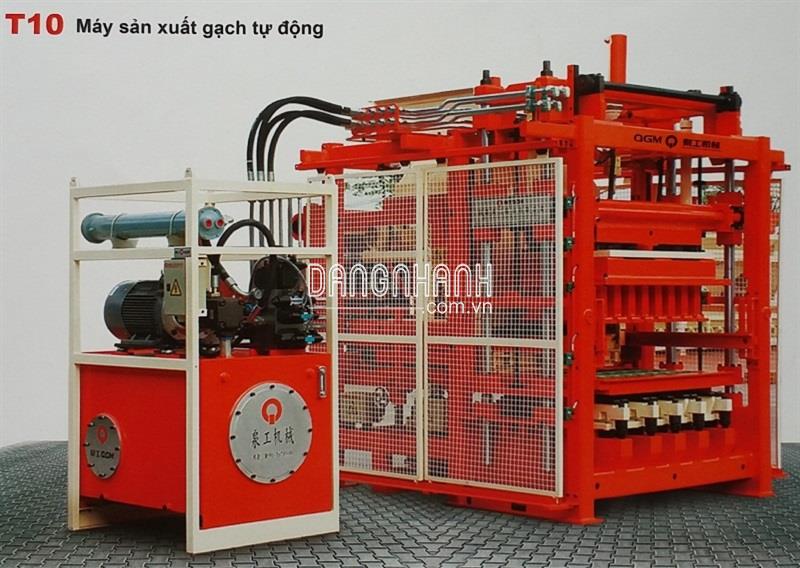 MÁY SẢN XUẤT GẠCH THỦY LỰC T10