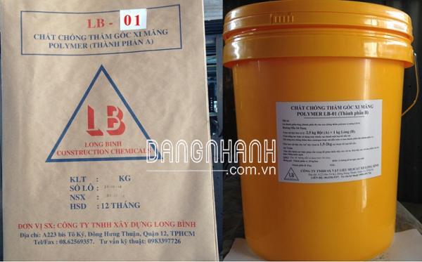 HOÁ CHẤT CHỐNG THẤM ĐÀN HỒI LB-01