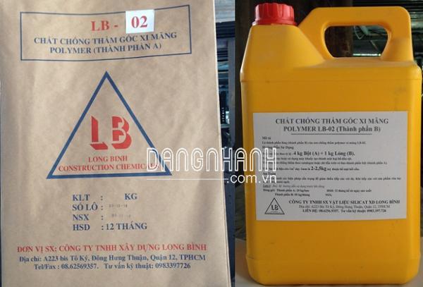 VỮA CHỐNG THẤM ĐÀN HỒI LB-02