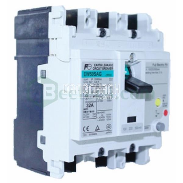 Cầu dao chống rò (ELCB) 10A Fuji Electric EW32EAG-3P