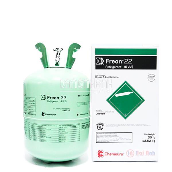 Gas R22 Chemours Freon Bình 13.62 Kg