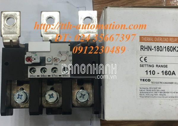 RHN-180/160K2 THEMAL OVERLOAD RELAY