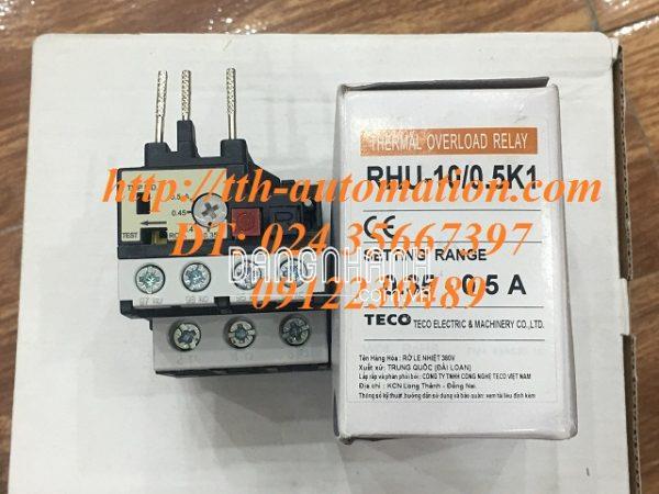 RƠ LE NHIỆT TECO RHU-10/0.5K1