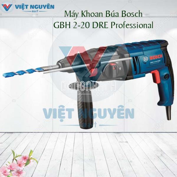 Máy Khoan Búa Bê Tông Bosch GBH 2-20DRE điện Professional