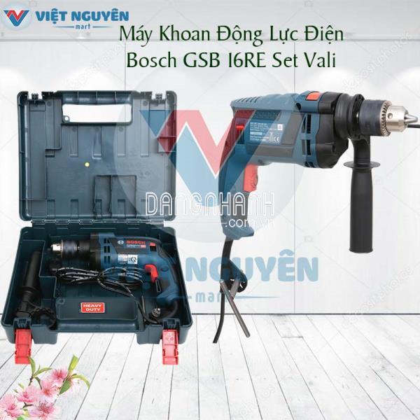 Máy Khoan Động Lực Điện Bosch GSB 16RE Set (Vali)