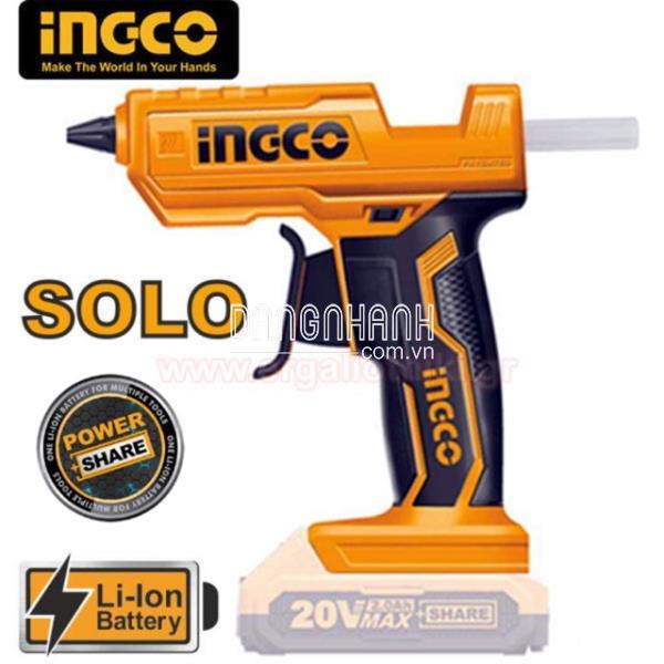 Súng bắn keo dùng pin Lithium Ingco CGGLI2001 (20V)