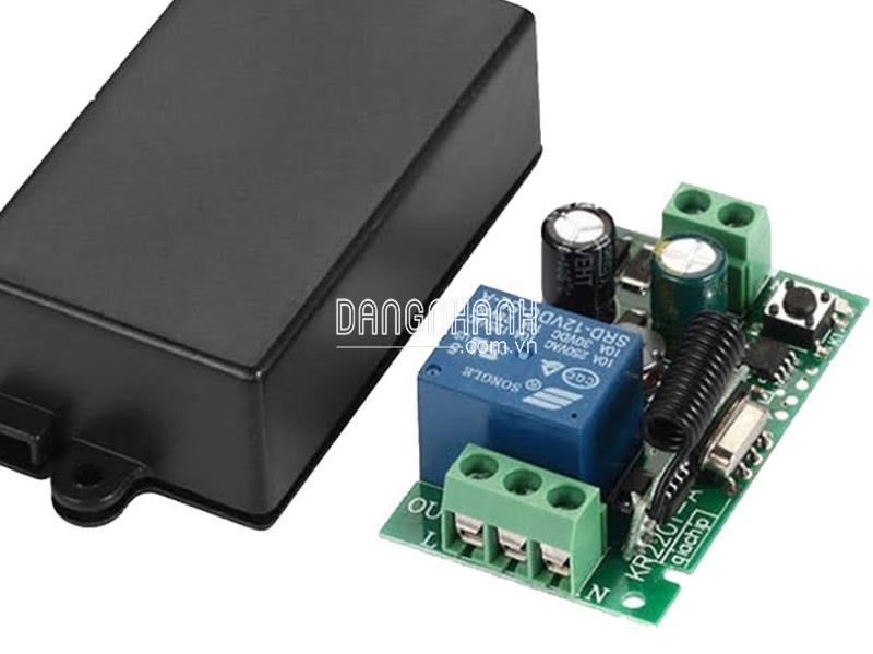 Module RF 433Mhz Học Lệnh Relay 1 Kênh