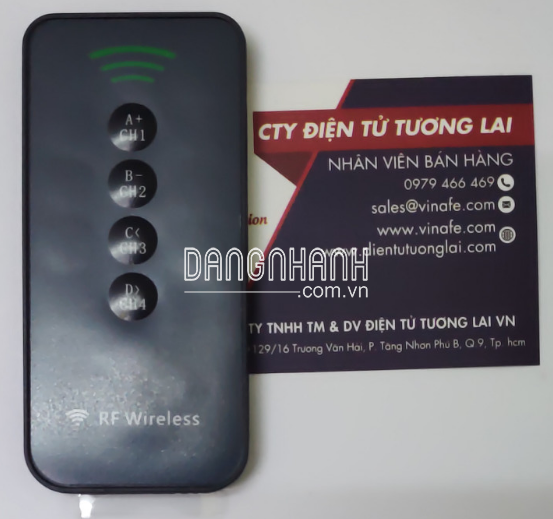 Remote Phát RF 4 Kênh RF 433 MHz Wireless