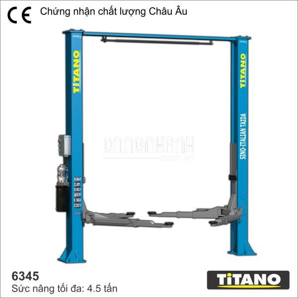 CẦU NÂNG Ô TÔ 2 TRỤ 4.5 TẤN TITANO STD-6345